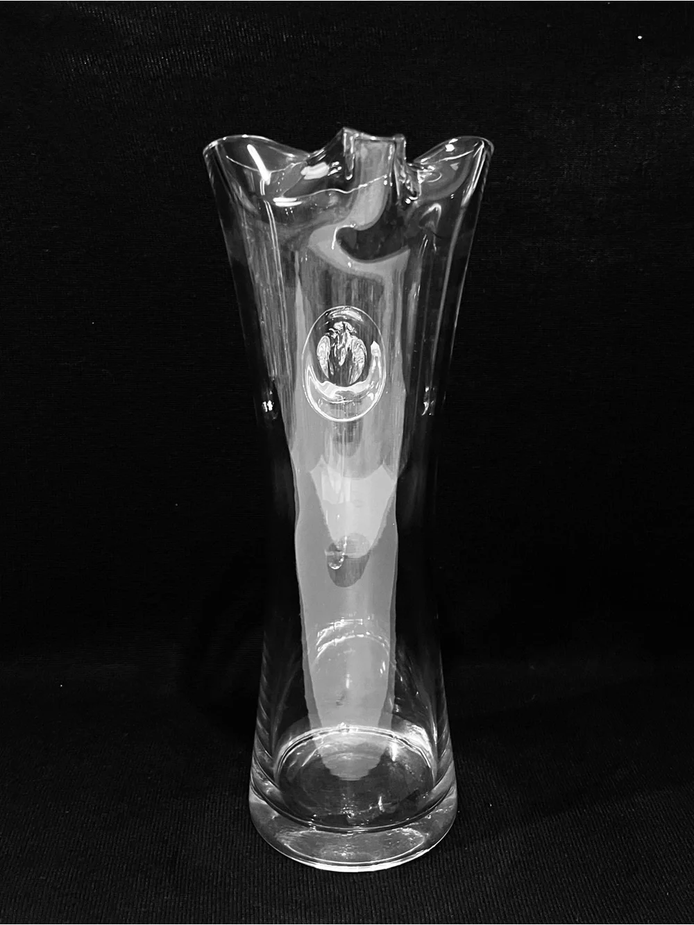 Vintage Rare Find MCM Glass Martini Pitcher 11”